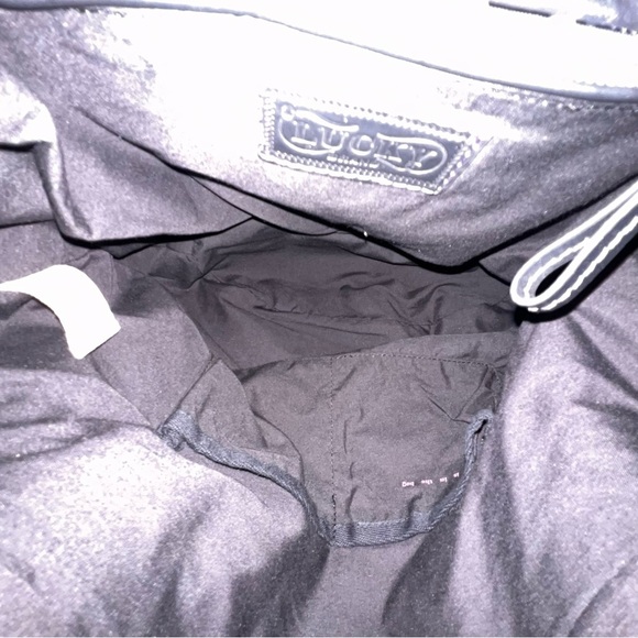 LUCKY Brand Floral Canvas Shoulder Bag - Purple and Black - Picture 7 of 9